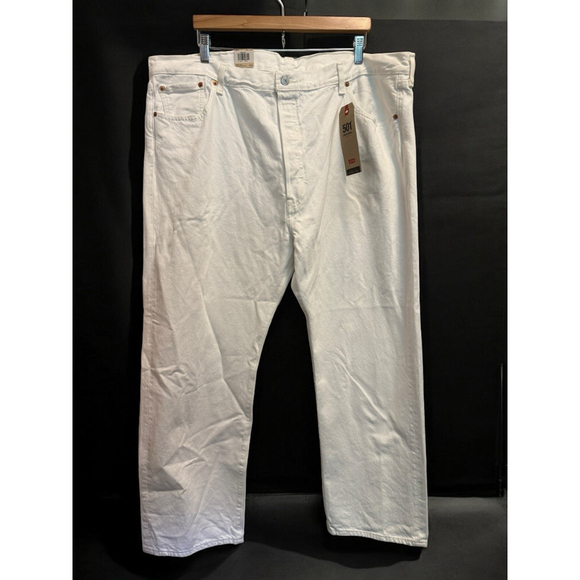 Levi's 501 Jeans Men's Size 44x30 Straight Leg Button Fly NWT - Picture 1 of 11